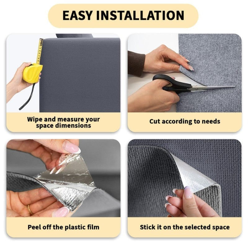 🐱🐾 Self-Adhesive Cat Scratching Mat – Cut-to-Fit Scratch Protector for Sofas, Furniture & Cat Claw Care 🛋️✨