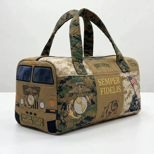 100% Handmade Marine Corps Bag(𝐌𝐢𝐜𝐡𝐚𝐞𝐥 𝐊𝐞𝐧𝐭 𝐇𝐚𝐧𝐝𝐦𝐚𝐝𝐞)
