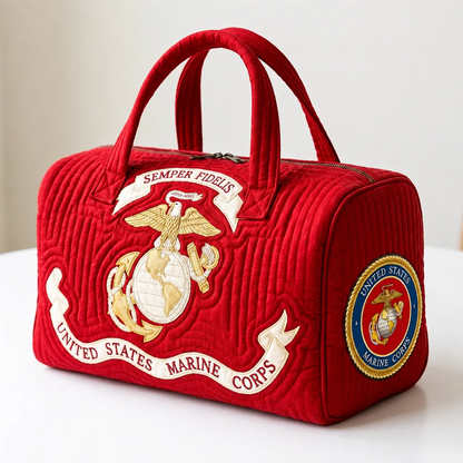 100% Handmade Marine Corps Bag(𝐌𝐢𝐜𝐡𝐚𝐞𝐥 𝐊𝐞𝐧𝐭 𝐇𝐚𝐧𝐝𝐦𝐚𝐝𝐞)