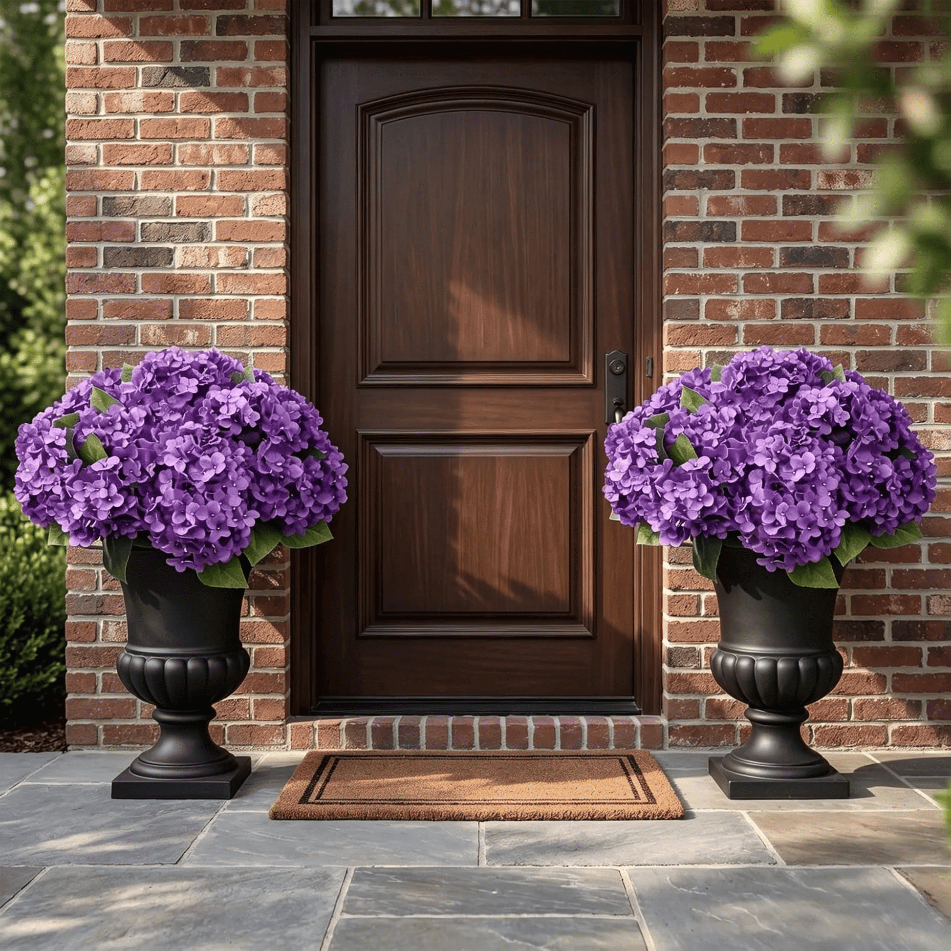 🔥2026 Spring Hot Sale🔥Artificial Outdoor Hydrangea Flowers - UV resistant, Waterproof, Windproof