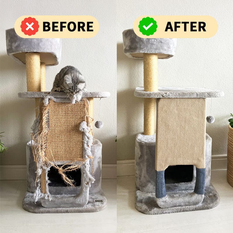 🐱🐾 Self-Adhesive Cat Scratching Mat – Cut-to-Fit Scratch Protector for Sofas, Furniture & Cat Claw Care 🛋️✨