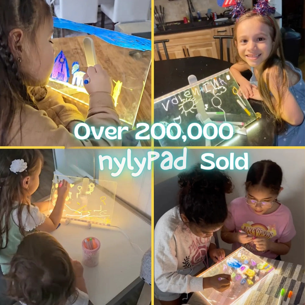 🎨 Magic LED Drawing Board – Glow, Draw & Create! ✨