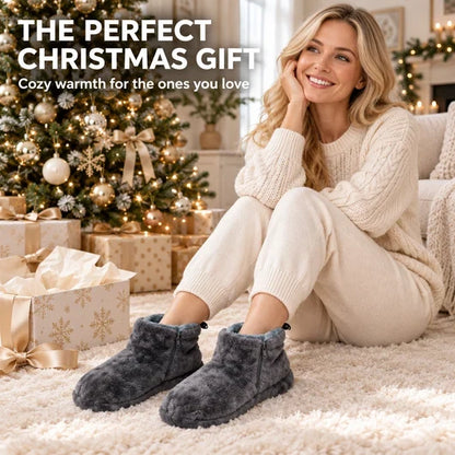 ❄️🔥 Heated Slipper Boots – Cozy Winter Foot Warmers for Home Comfort 🧦🏡