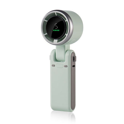 🔥 Upgraded Portable Handheld Turbo Fan – Powerful Cooling On The Go