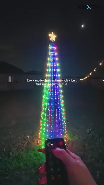 Smart Color Changing Christmas Tree String Lights