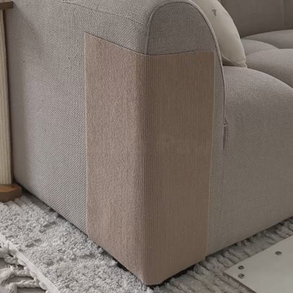 🐱🐾 Self-Adhesive Cat Scratching Mat – Cut-to-Fit Scratch Protector for Sofas, Furniture & Cat Claw Care 🛋️✨