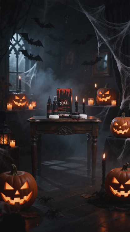 Halloween Fake Blood Makeup Kit 🩸🎃