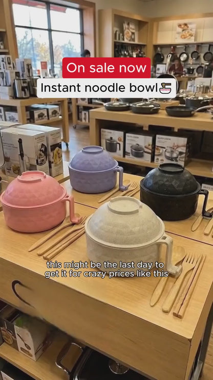 All-in-One Microwave Noodle & Meal Bowl