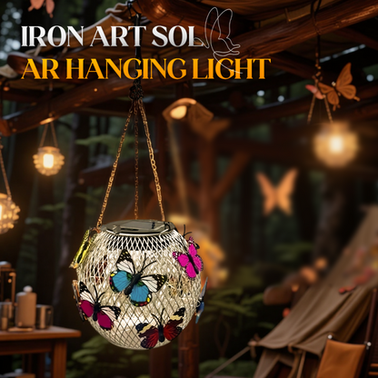 🔥50% OFF on selected products🎉Solar Pendant Lamp Art Of Iron