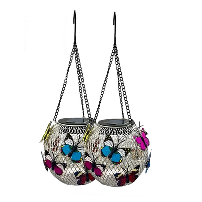 🔥50% OFF on selected products🎉Solar Pendant Lamp Art Of Iron