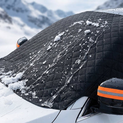 ❄️ 50% OFF NOW! 🚗 All-Season Magnetic Windshield Cover – Waterproof, F