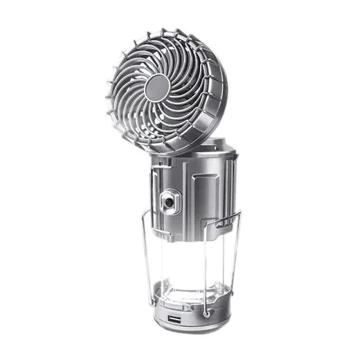 🔥🔥🔥🔥2026 Hot-selling Portable LED Camping Lantern with Fan, Solar Charging, A Camping Essential
