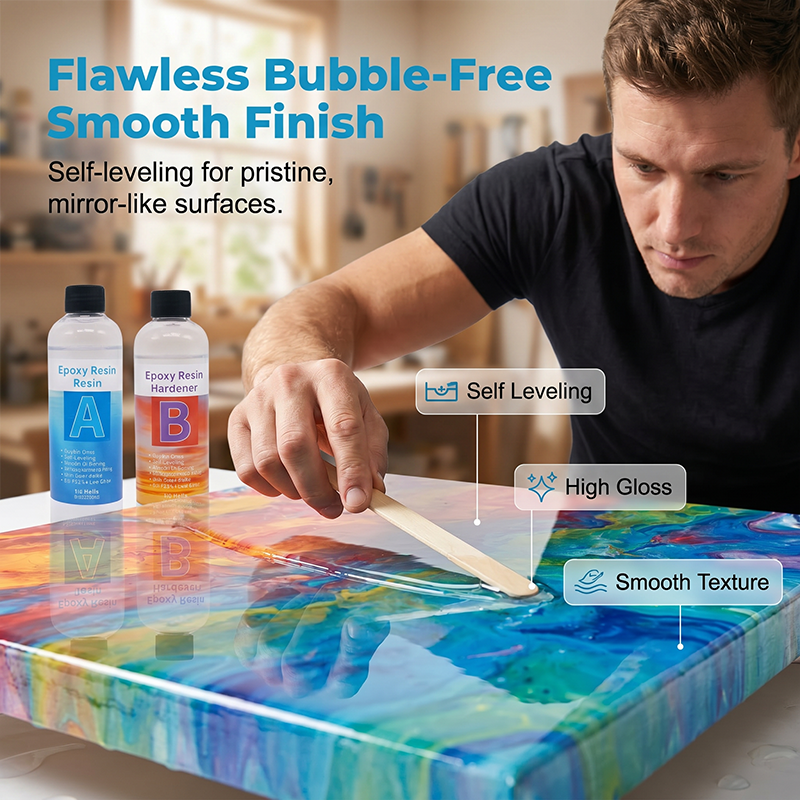 Crystal Clear Epoxy Resin Kit