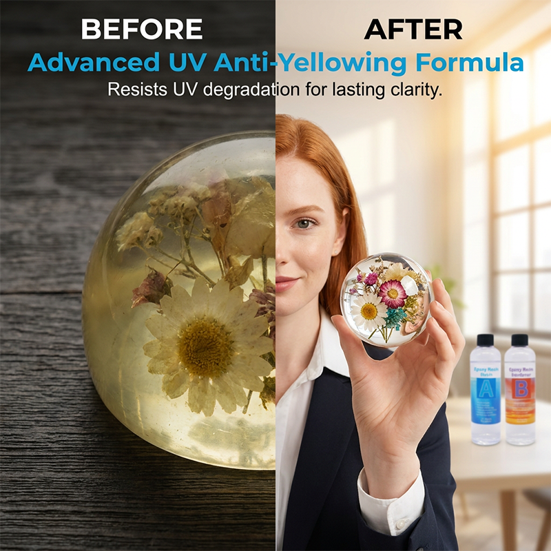 Crystal Clear Epoxy Resin Kit