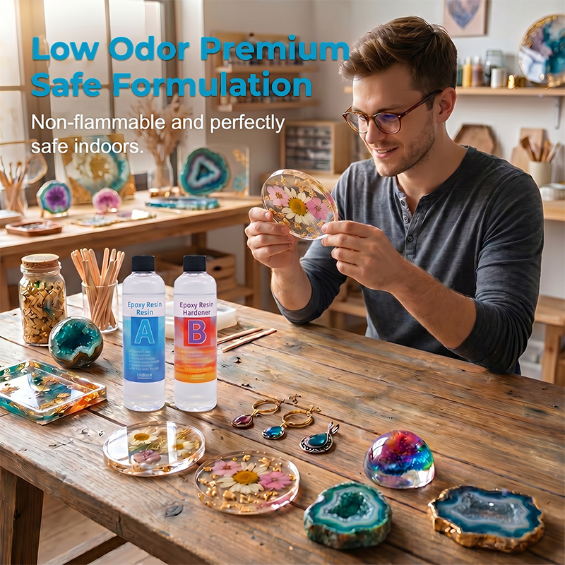 Crystal Clear Epoxy Resin Kit