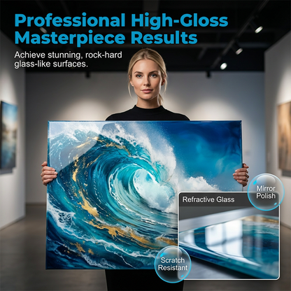 Crystal Clear Epoxy Resin Kit