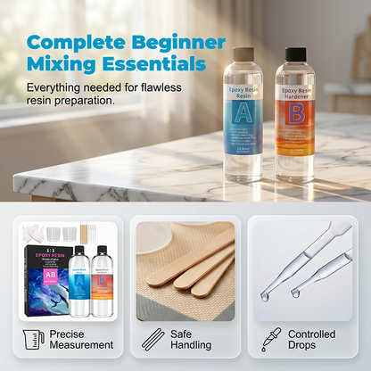 Crystal Clear Epoxy Resin Kit