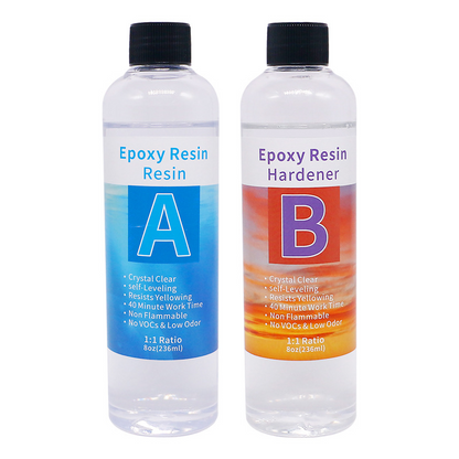 Crystal Clear Epoxy Resin Kit
