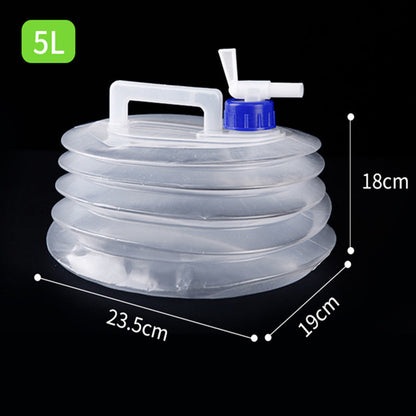 Collapsible Water Container with Spigot