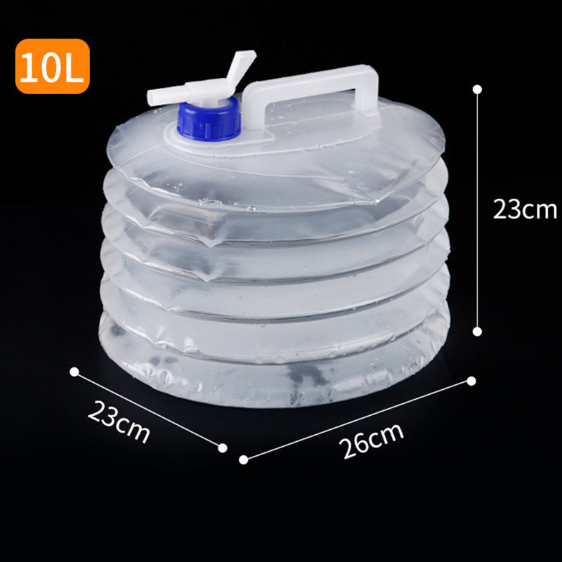 Collapsible Water Container with Spigot