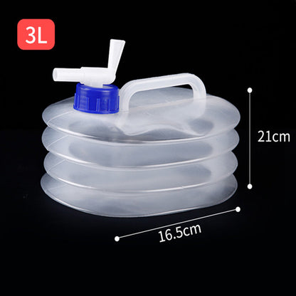 Collapsible Water Container with Spigot