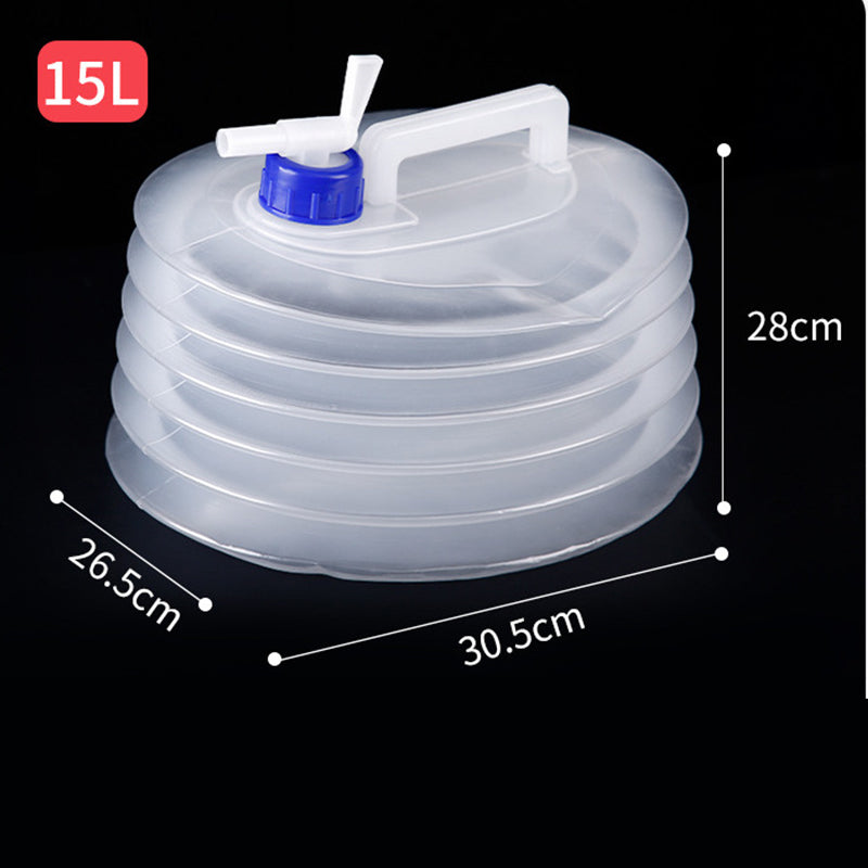 Collapsible Water Container with Spigot
