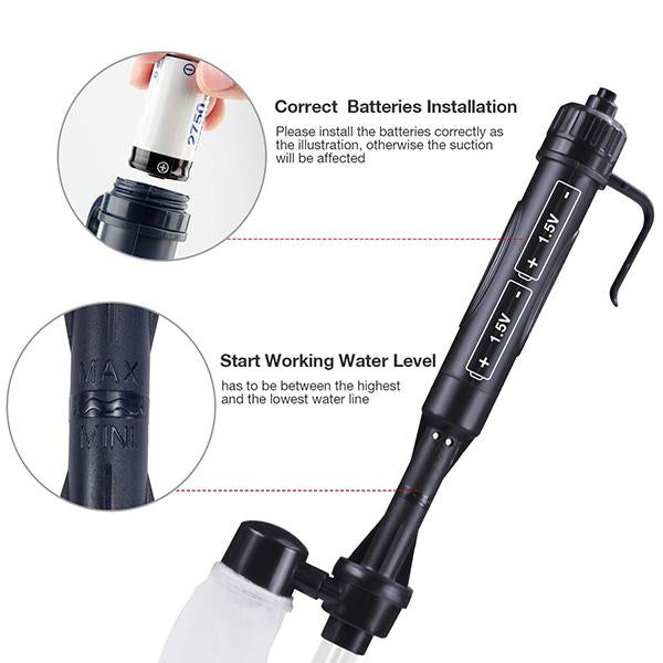 🎉50% off 🔥 Electric Aquarium Gravel Cleaner✨