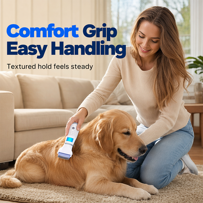 🔥Hot Sale 50% OFF🔥 Electric Flea Comb for Pets – USB Rechargeable, Fine Teeth, Chemical-Free 🐾