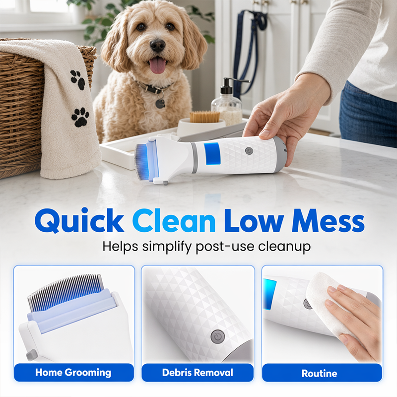 🔥Hot Sale 50% OFF🔥 Electric Flea Comb for Pets – USB Rechargeable, Fine Teeth, Chemical-Free 🐾