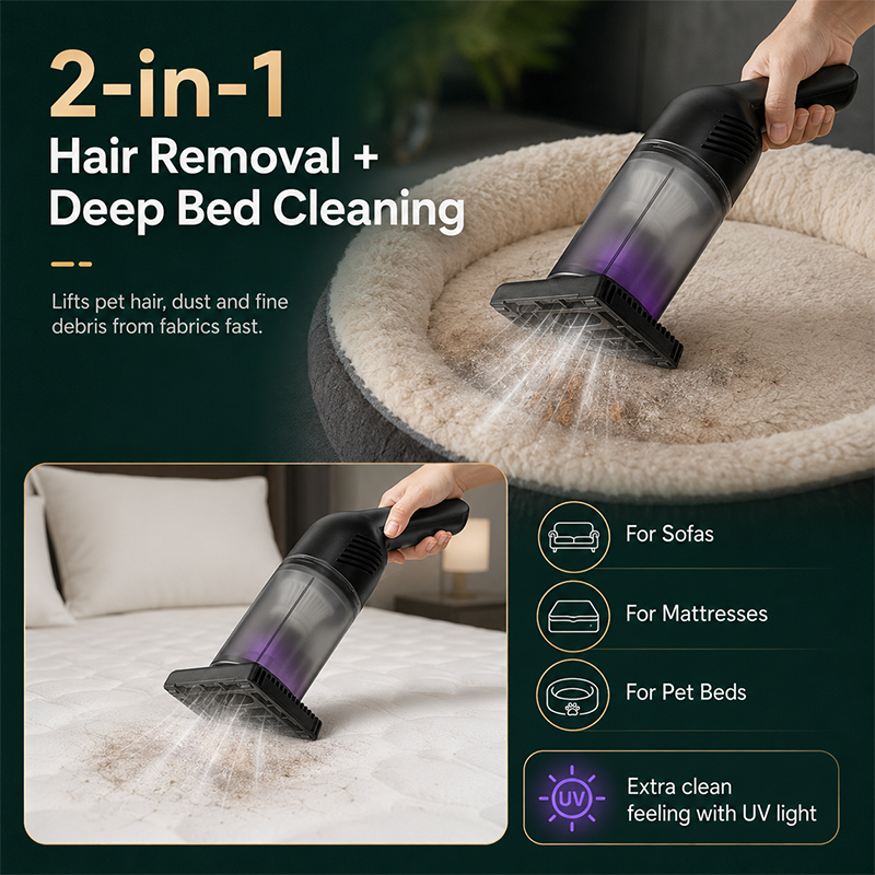Handheld Cordless Mattress Vacuum Cleaner