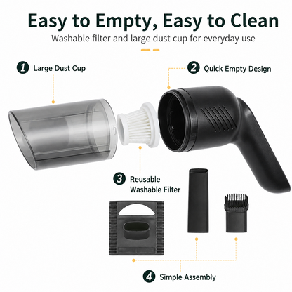 Handheld Cordless Mattress Vacuum Cleaner