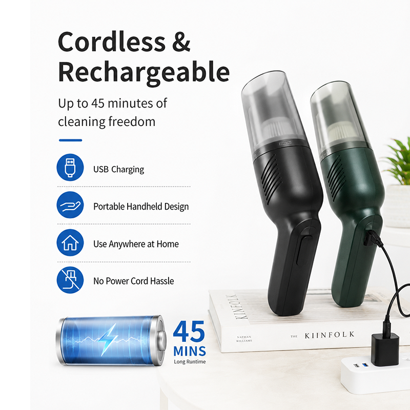 Handheld Cordless Mattress Vacuum Cleaner