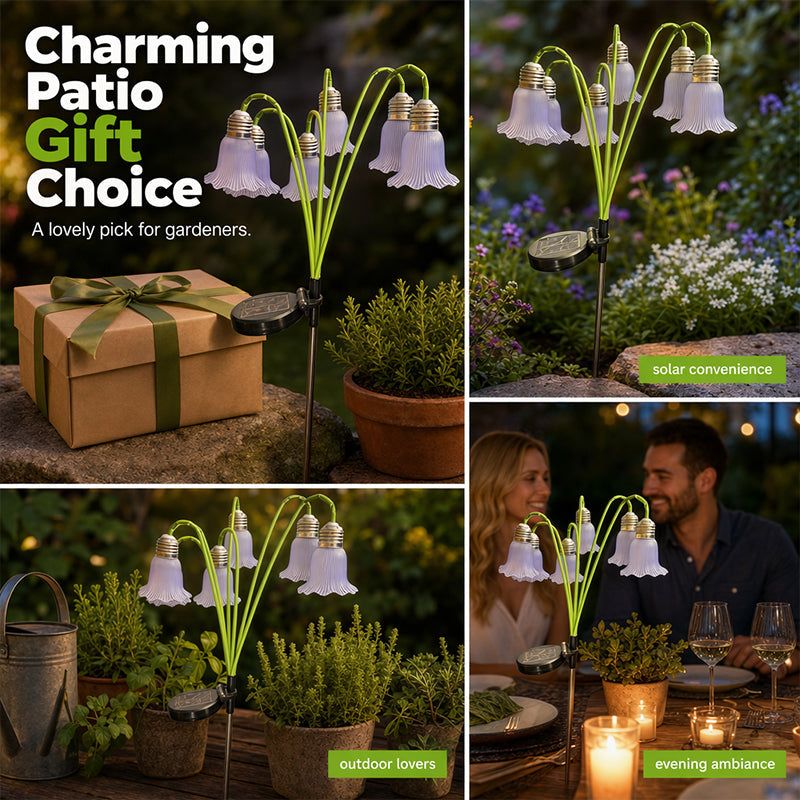 ⏳Limited-time 50% off⏰Solar Flower Lights Outdoor Garden Decorations💐💡