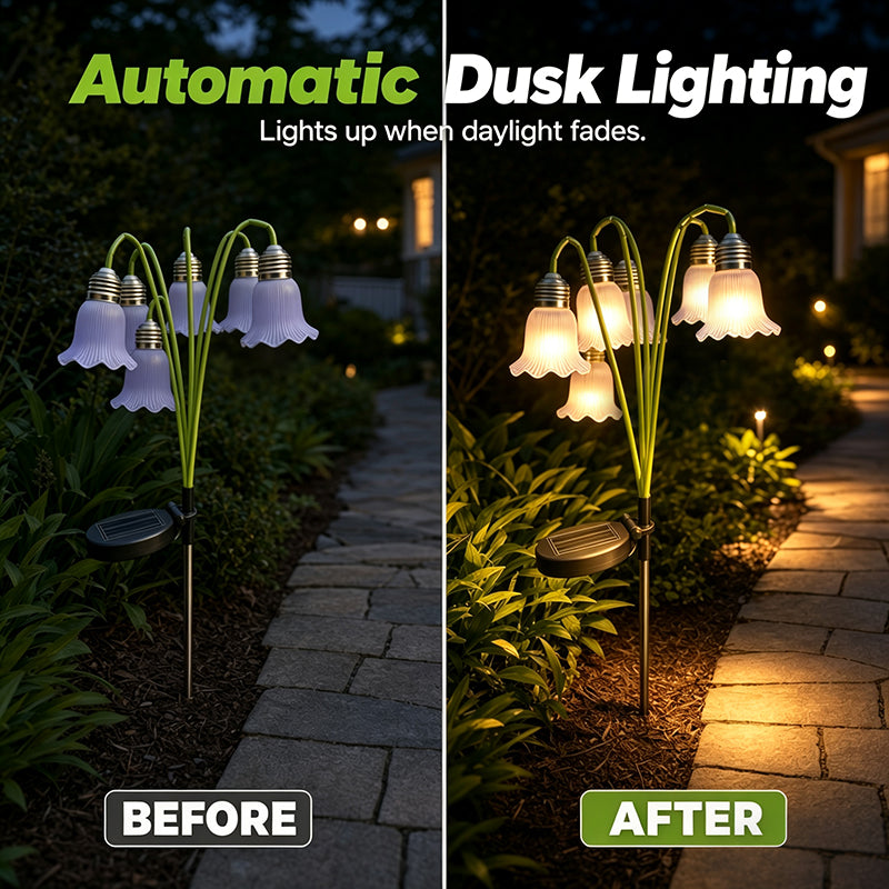 ⏳Limited-time 50% off⏰Solar Flower Lights Outdoor Garden Decorations💐💡