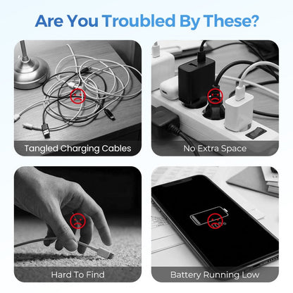 3-in-1 Foldable Magnetic Charging Stand for Everyday Devices