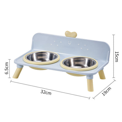 🐾Elevated Double Pet Bowl Feeder | More Natural Feeding Posture For Pets✨