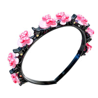 Pink Polka Dot Flower