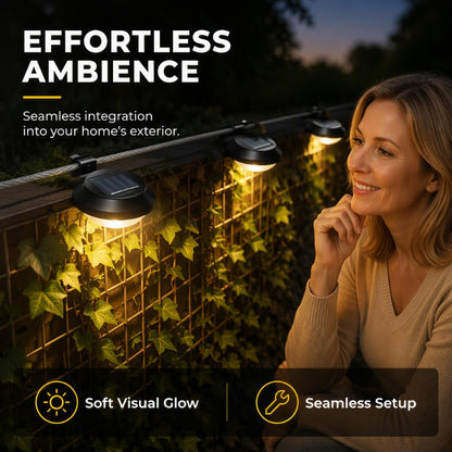 Waterproof Solar LED Light for Gutters & Walls 🌞💡