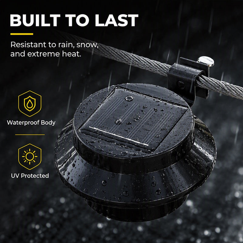 Waterproof Solar LED Light for Gutters & Walls 🌞💡