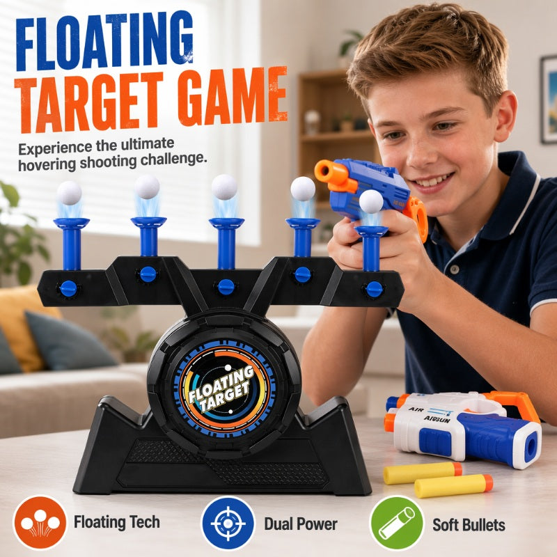 Electric Floating Ball Shooting Target Toy with USB Power