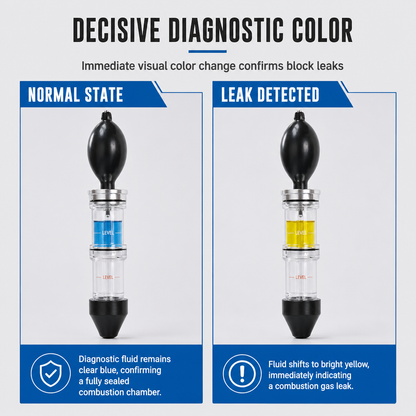 🔧 LIMITED-TIME 50% OFF! ✨ Combustion Chamber Leak Detector Kit – Fast Test, With Storage Bag 🚗