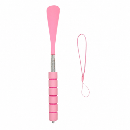 Telescopic Stainless Steel Long-Handle Shoe Horn