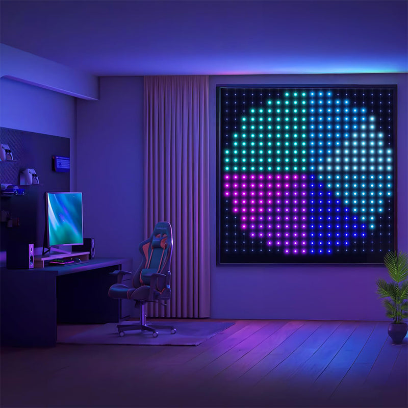 ✨ LIMITED-TIME 50% OFF! 🎶 Waterproof LED Curtain String Lights – Music Sync, App Control, Customizable 🎪