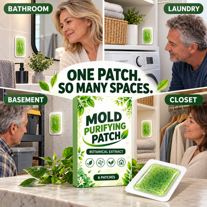 ✨ 6PCS Mold & Mildew Prevention Patches – Easy Peel & Stick Pads for Bathroom, Kitchen & Damp Corners 🛁🏡