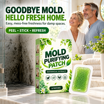 ✨ 6PCS Mold & Mildew Prevention Patches – Easy Peel & Stick Pads for Bathroom, Kitchen & Damp Corners 🛁🏡