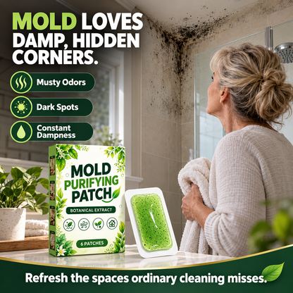 ✨ 6PCS Mold & Mildew Prevention Patches – Easy Peel & Stick Pads for Bathroom, Kitchen & Damp Corners 🛁🏡