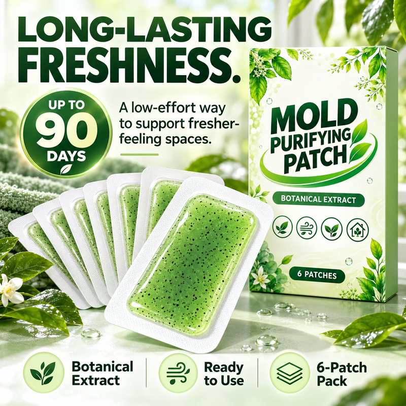 ✨ 6PCS Mold & Mildew Prevention Patches – Easy Peel & Stick Pads for Bathroom, Kitchen & Damp Corners 🛁🏡