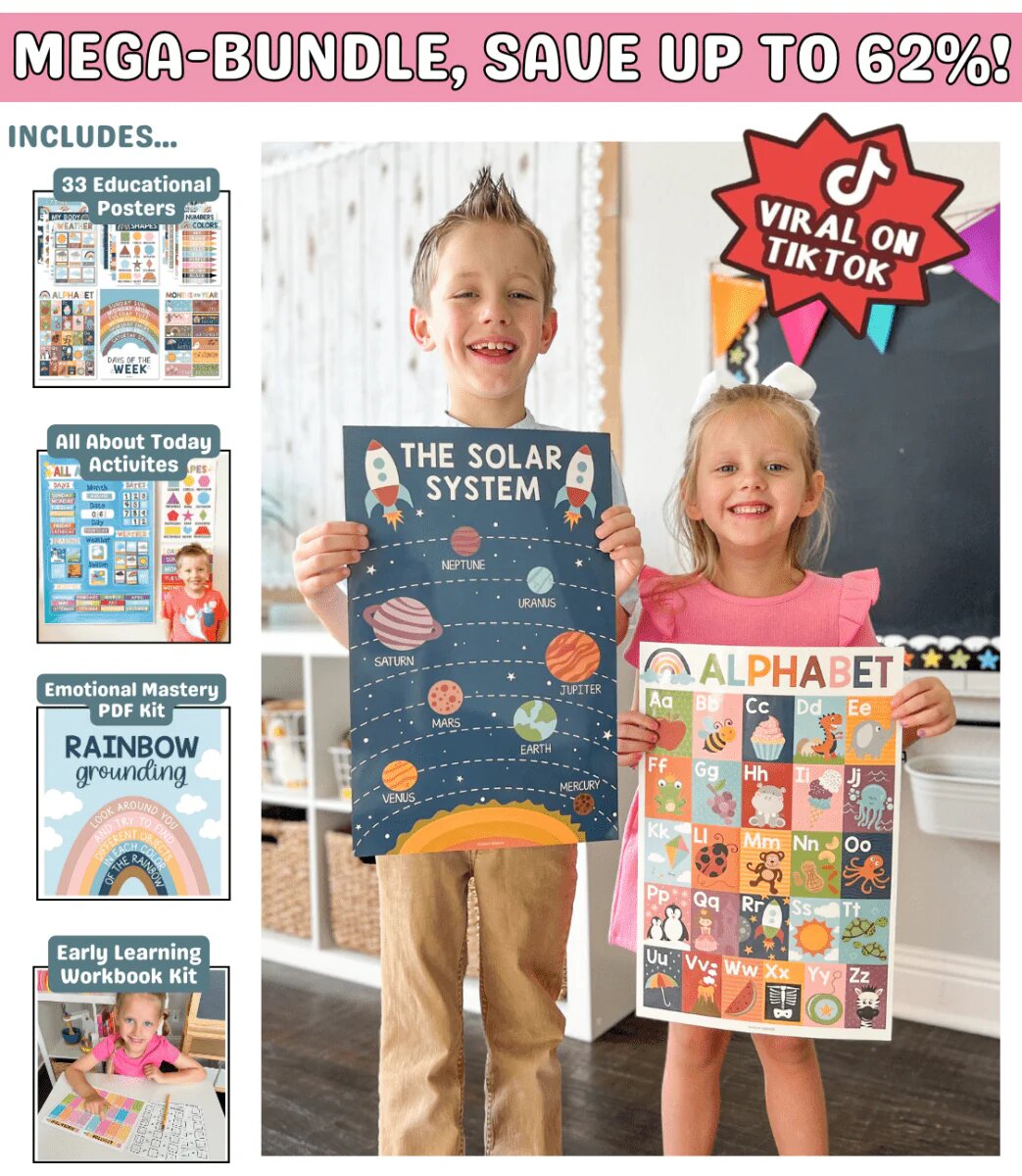 💥LIMITED TIME SALE 62% OFF💥 PRESCHOOL HEAD START KIT 📚