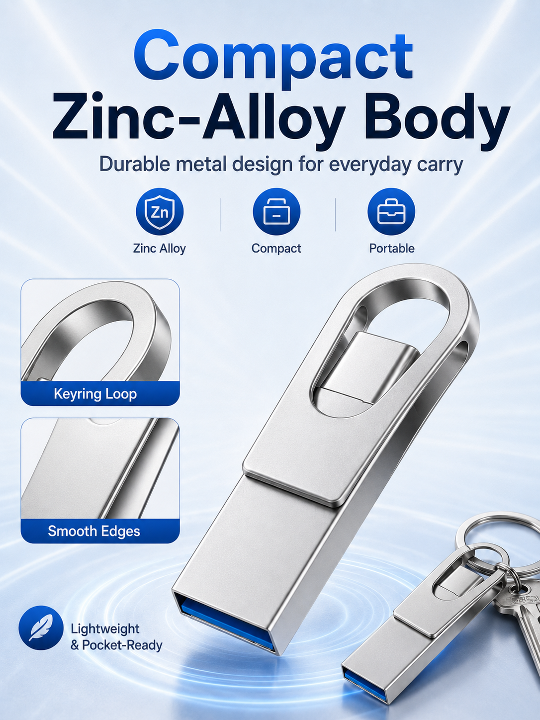 📱 2-in-1 Phone & Computer Flash Drive – Fast Photo & File Transfer