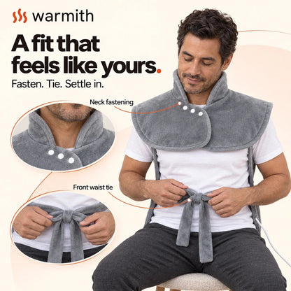 Warmith Heated Neck, Shoulder & Back Wrap